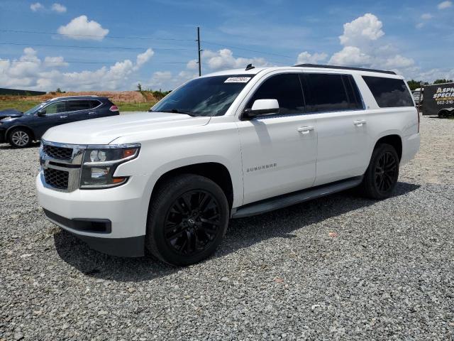 1GNSCJKC9FR216504 - 2015 CHEVROLET SUBURBAN C1500 LT WHITE photo 1