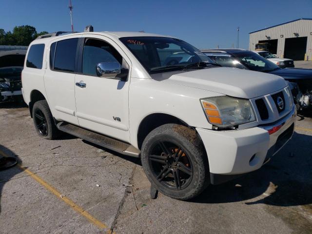 5N1AA08A45N737111 - 2005 NISSAN ARMADA SE WHITE photo 4