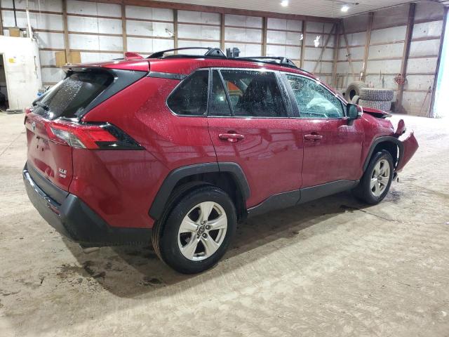 2T3P1RFV1LC137615 - 2020 TOYOTA RAV4 XLE RED photo 3