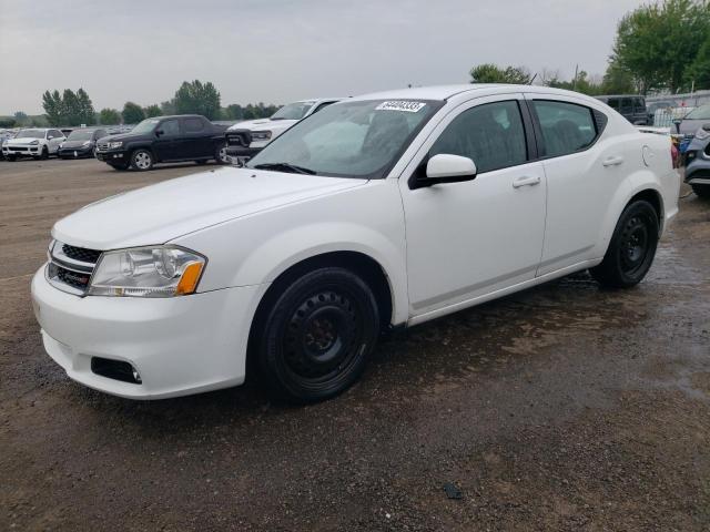 1C3CDZCB7DN682407 - 2013 DODGE AVENGER SXT WHITE photo 1