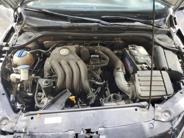 3VW2K7AJ1DM237731 - 2013 VOLKSWAGEN JETTA BASE SILVER photo 11