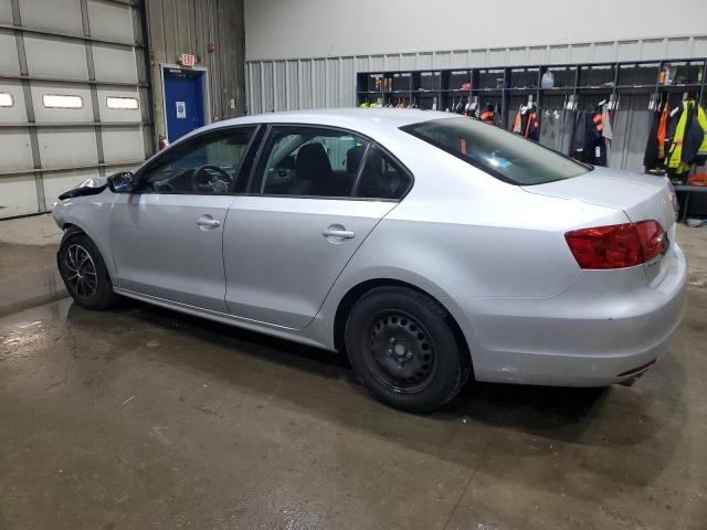 3VW2K7AJ1DM237731 - 2013 VOLKSWAGEN JETTA BASE SILVER photo 2