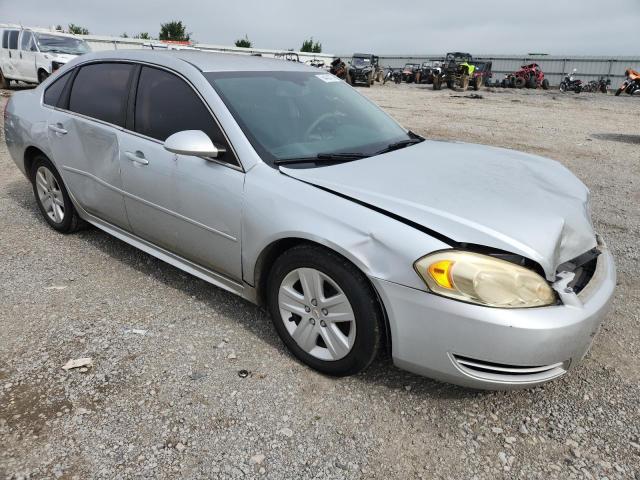 2G1WA5EK7A1200399 - 2010 CHEVROLET IMPALA LS SILVER photo 4