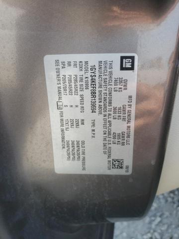 1GYS4KEF8BR139694 - 2011 CADILLAC ESCALADE ESV PLATINUM Сұр фото 12