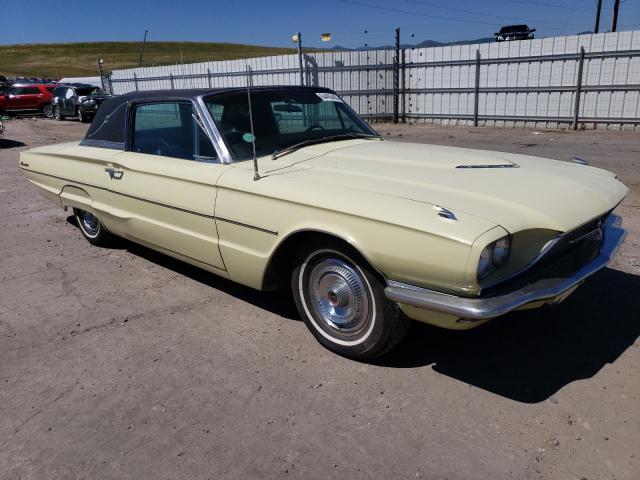 6Y87Q116659 - 1966 FORD TBIRD YELLOW photo 4