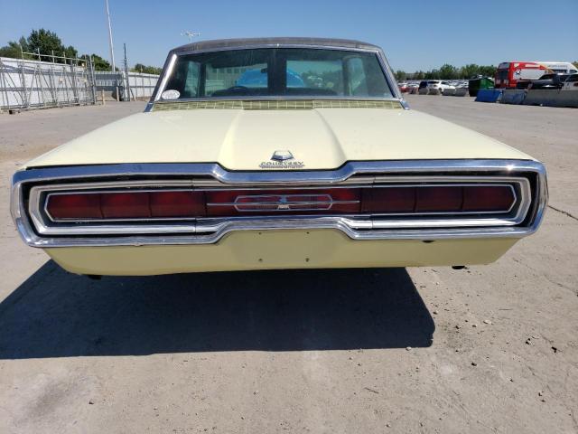 6Y87Q116659 - 1966 FORD TBIRD YELLOW photo 6