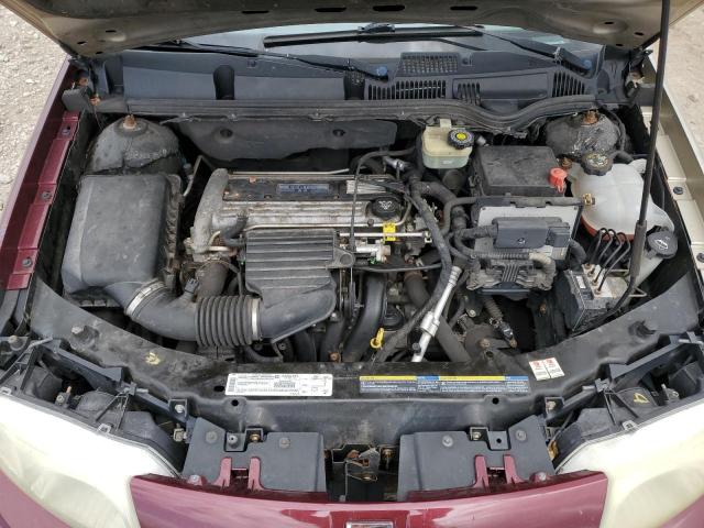 1G8AJ52F93Z139702 - 2003 SATURN ION LEVEL 2 BURGUNDY photo 11