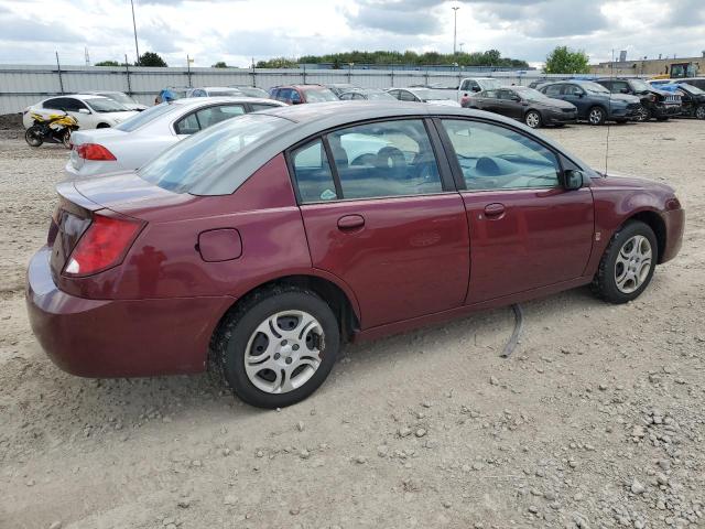 1G8AJ52F93Z139702 - 2003 SATURN ION LEVEL 2 BURGUNDY photo 3