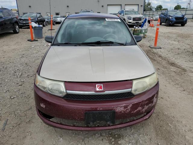 1G8AJ52F93Z139702 - 2003 SATURN ION LEVEL 2 BURGUNDY photo 5