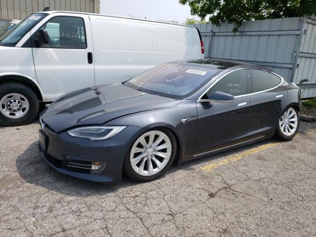 5YJSA1E21HF200839 - 2017 TESLA MODEL S Boz foto 2