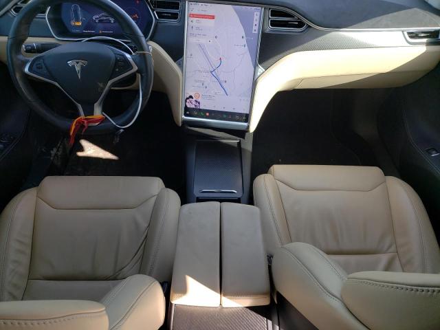 5YJSA1E21HF200839 - 2017 TESLA MODEL S GRAY photo 5