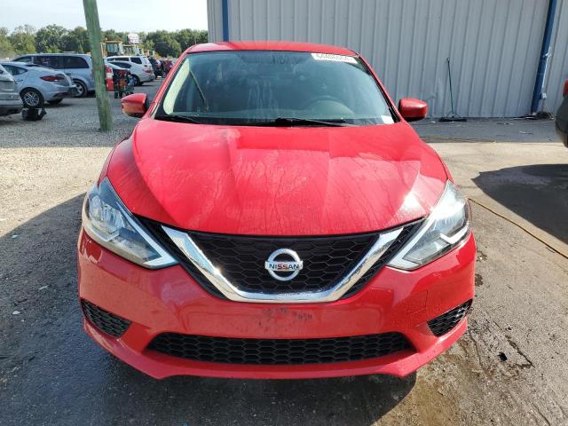 3N1AB7AP7HL654711 - 2017 NISSAN SENTRA S RED photo 5