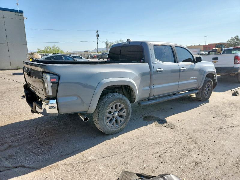 3TMBZ5DN7MM030570 - 2021 TOYOTA TACOMA DOUBLE CAB GRAY photo 3