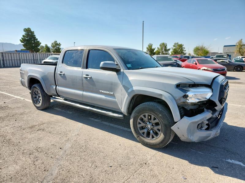 3TMBZ5DN7MM030570 - 2021 TOYOTA TACOMA DOUBLE CAB GRAY photo 4