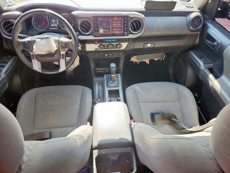 3TMBZ5DN7MM030570 - 2021 TOYOTA TACOMA DOUBLE CAB GRAY photo 8