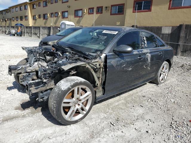 WAUHGAFC2FN019082 - 2015 AUDI A6 PRESTIGE ნაცრისფერი ფოტო 1