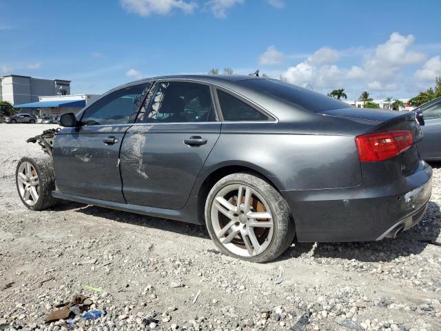 WAUHGAFC2FN019082 - 2015 AUDI A6 PRESTIGE ნაცრისფერი ფოტო 2