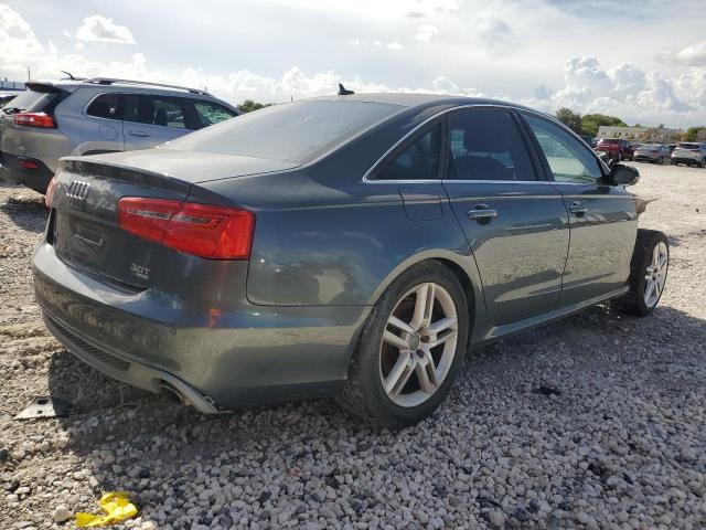 WAUHGAFC2FN019082 - 2015 AUDI A6 PRESTIGE ნაცრისფერი ფოტო 3