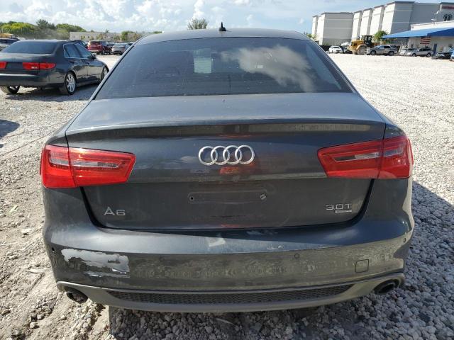 WAUHGAFC2FN019082 - 2015 AUDI A6 PRESTIGE ნაცრისფერი ფოტო 6