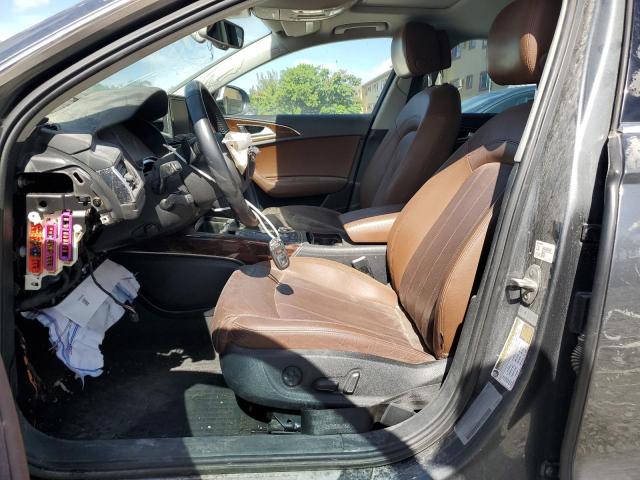 WAUHGAFC2FN019082 - 2015 AUDI A6 PRESTIGE ნაცრისფერი ფოტო 7