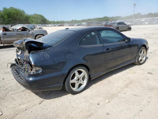 WDBLJ70G32F201230 - 2002 MERCEDES-BENZ CLK 430 BLACK photo 3