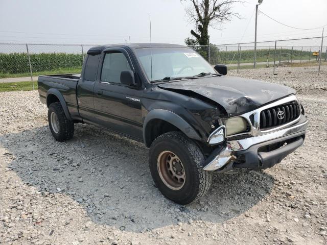 5TEWN72N31Z825528 - 2001 TOYOTA TACOMA XTRACAB BLACK photo 4