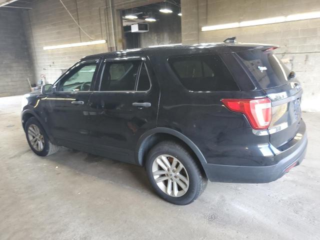 1FM5K8AR2HGA64020 - 2017 FORD EXPLORER POLICE INTERCEPTOR BLACK photo 2