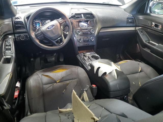 1FM5K8AR2HGA64020 - 2017 FORD EXPLORER POLICE INTERCEPTOR BLACK photo 8