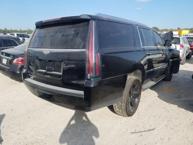1GYS4HKJ3HR372869 - 2017 CADILLAC ESCALADE ESV LUXURY BLACK photo 4