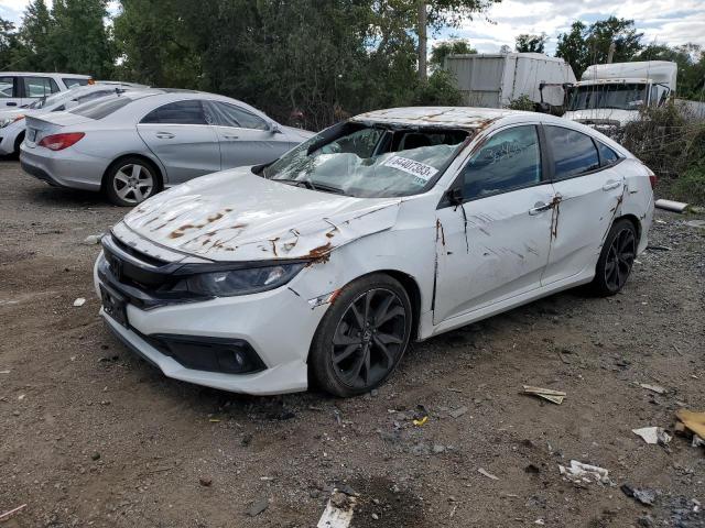 2HGFC2F84KH604080 - 2019 HONDA CIVIC SPORT 白色 照片 1