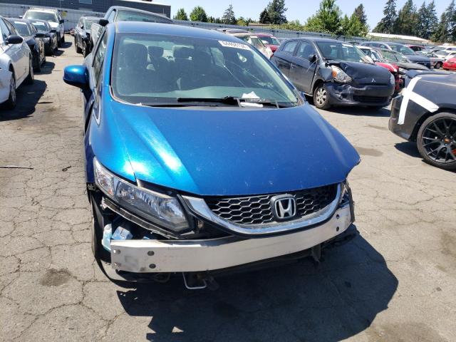 19XFB2F52DE254650 - 2013 HONDA CIVIC LX BLUE photo 5