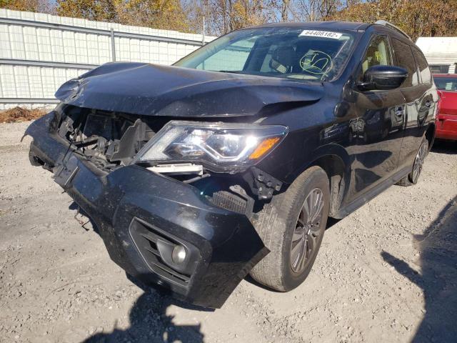 5N1DR2MM4JC673448 - 2018 NISSAN PATHFINDER S BLACK photo 2