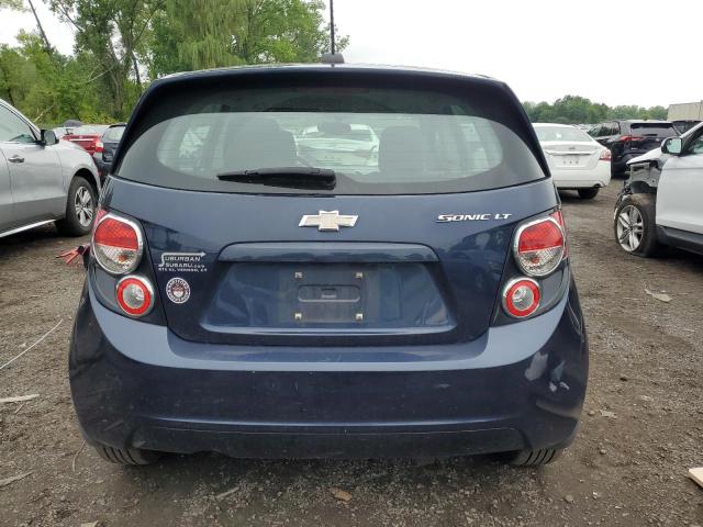 1G1JC6SG6F4164940 - 2015 CHEVROLET SONIC LT BLUE photo 6