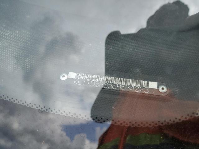 KL1TD56656B534223 - 2006 CHEVROLET AVEO BASE Ağ foto 12