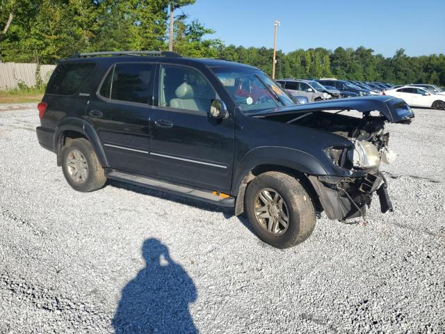 5TDZT38AX7S285732 - 2007 TOYOTA SEQUOIA LIMITED BLACK photo 4