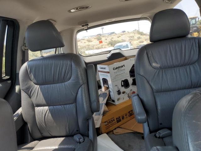 5FNRL38777B038564 - 2007 HONDA ODYSSEY EXL BLUE photo 10