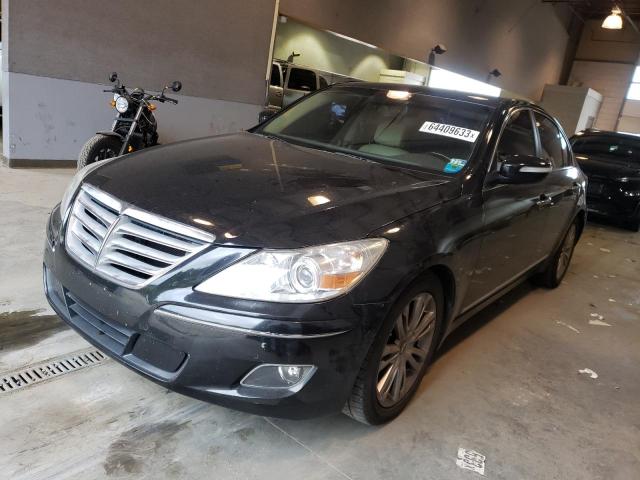 KMHGC4DF6BU135065 - 2011 HYUNDAI GENESIS 4.6L BLACK photo 1