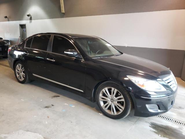 KMHGC4DF6BU135065 - 2011 HYUNDAI GENESIS 4.6L BLACK photo 4