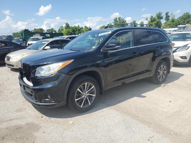 5TDJKRFH6ES066041 - 2014 TOYOTA HIGHLANDER XLE შავი ფოტო 1