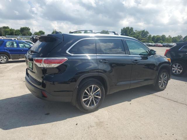 5TDJKRFH6ES066041 - 2014 TOYOTA HIGHLANDER XLE შავი ფოტო 3