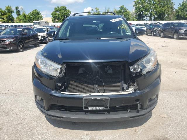 5TDJKRFH6ES066041 - 2014 TOYOTA HIGHLANDER XLE შავი ფოტო 5