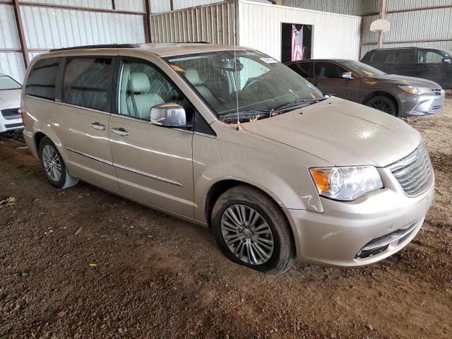 2C4RC1CG9ER408801 - 2014 CHRYSLER TOWN & COU TOURING L GOLD photo 4