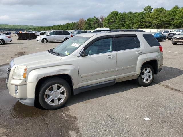 2GKFLVEK2D6287593 - 2013 GMC TERRAIN SLT CREAM photo 1