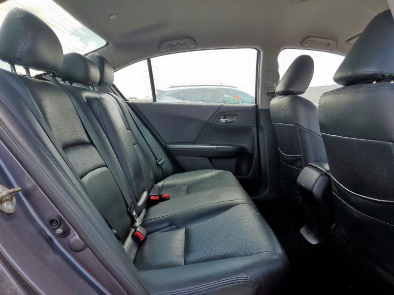 1HGCR2F34FA051036 - 2015 HONDA ACCORD LX ნაცრისფერი ფოტო 10