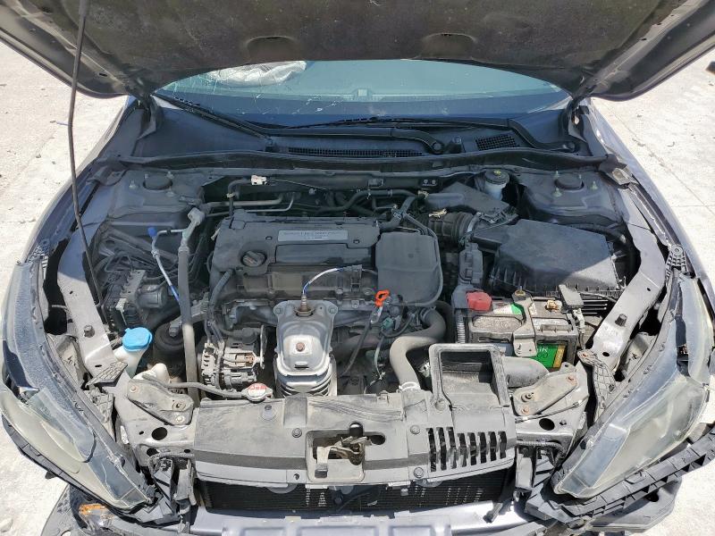 1HGCR2F34FA051036 - 2015 HONDA ACCORD LX ნაცრისფერი ფოტო 11