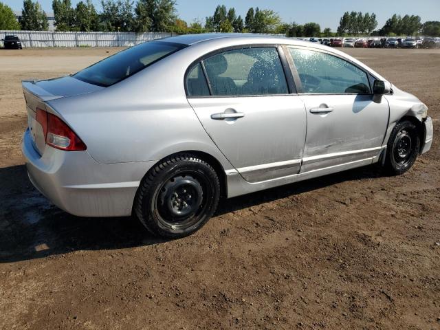 2HGFA15639H013152 - 2009 HONDA CIVIC LX-S SILVER photo 3