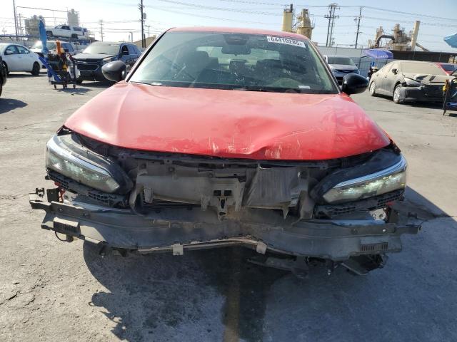 2HGFE2F50RH572755 - 2024 HONDA CIVIC SPORT RED photo 5