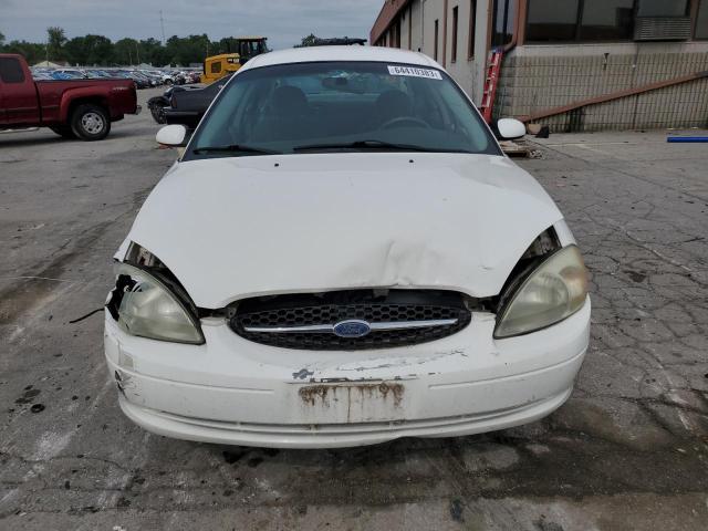 1FAFP55263A157517 - 2003 FORD TAURUS SES WHITE photo 5