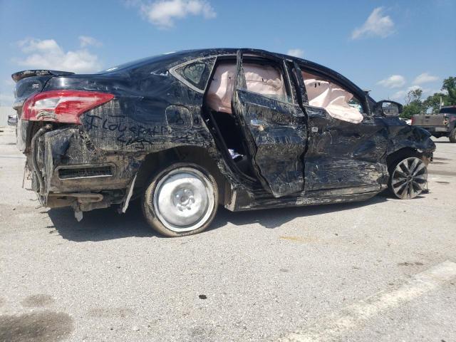 3N1AB7AP9KY296764 - 2019 NISSAN SENTRA S შავი ფოტო 3