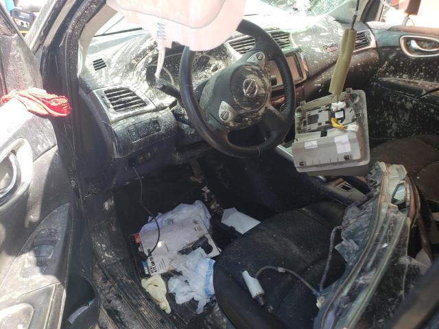 3N1AB7AP9KY296764 - 2019 NISSAN SENTRA S შავი ფოტო 8